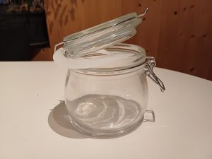 Bocal à fermeture à levier 500 ml