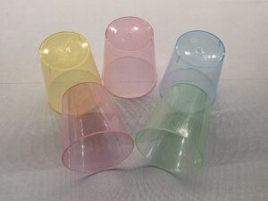 Applicateur à sangsues plastique différentes couleurs / transparent